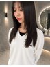 前髪縮毛＋カット＋極上トリートメント10500円