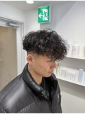 スペインカール/縦落ちツイスト/ツイストスパイラル/眉毛/南堀江