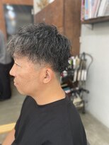 ヘアメイク デザート(HAIR MAKE DESART)&nbsp;柳原紗奈【メンズパーマ×ツイスト】