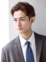 メンズルービック なかもず(MEN’s Rubik's) 爽やかセンターパートマッシュ|好印象メンズショート