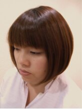 美容室○○○&nbsp;ワンレングスボブ