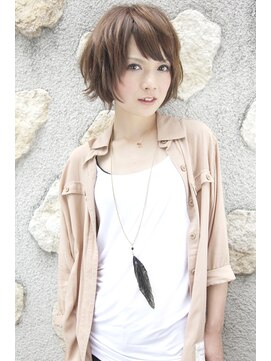 ピトヘアサロン(PITO hair salon) 【PITO】カジュアルショートボブ　小顔