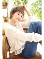 フォルテ 城北店 ニュアンス可愛いショートスタイル○