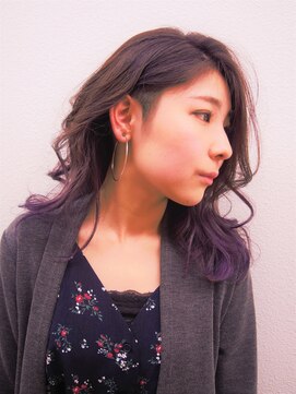 リブラ(Re:Bura) ラベンダーグラデーションカラー【Re:Bura荏原中延/中延駅】