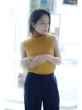 クロム バイ リエット(Chlom by Lietto) Chlom ☆ちょいモード切りっぱなしパッツンボブ　TEL 0364574337