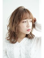 ラボヌールヘアー シェリ 久喜店(La Bonheur hair cheri) ゆるふわミディ #2