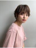 ウェットショート&ランダムパーマ