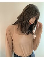シキ 渋谷(siki) 【siki】くすみベージュロブ(原宿/表参道)