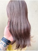 【Andco】ブリーチ無しWカラーピーチクラッシュ