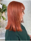 【NAiVE hair】ペールオレンジ