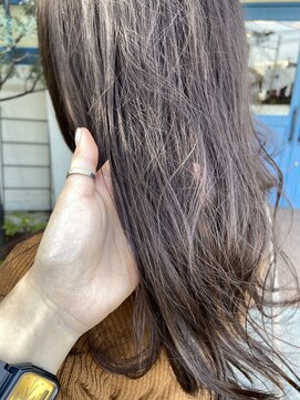 ヘアー ミュゼ 柱店(HAIR Musee) チョコレートブラウン×ゆるふわ巻き