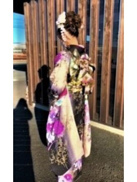 ラスティー(hair collection Rusty) 成人式振袖着付け