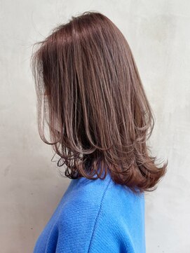 アイティー バイ アルバム 浦和店(IT by ALBUM) シークレットハイライト_エアリーミディショートパーマ_ba313791