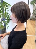 （LianTokyo 山崎）20代30代40代ニュアンスカラーショートボブ