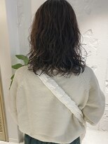 コフィー バイ メルト 吉祥寺(cofy by melt)&nbsp;【三ツ井純】ミディアムパーマアンニュイお洒落スタイリング簡単