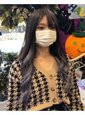 大分/府内町/グレーのグラデーションエクステ