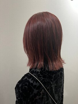 リバティ 吉祥寺(Liberty) 髪質改善/外はねロブ/秋冬ピンク/吉祥寺/髪質改善トリートメント