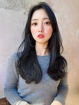 ロンドローズ 名古屋(Lond damaskRose) チョコレート レイヤー イヤリングカラー 韓国ヘア くびれ6