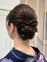 サクシード&nbsp;浴衣ヘアー