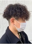 ハードツイスト/波巻き/ハイライト/マッシュパーマ/ウルフ