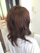 フープ(hoop) ノンジアミンカラーピンクブラウン