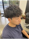 ☆メンズ/ツイストスパイラルパーマ/水戸/学割U24/眉毛/マッシュ