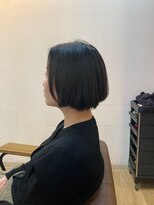 グランバイ アトリエドングリ(Grand × AtlierDonguri) お客様髪質改善データ1135(縮毛矯正でも丸く、、)