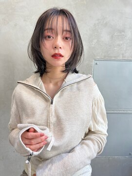 ロジッタ(ROJITHA) 【ROJITHA原宿表参道】ショートスタイル×オリーブブラウン