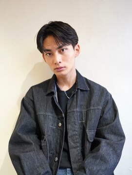 ニコ トウキョウ 渋谷(nico TOKYO) センターパート/ニュアンスパーマ/メンズカット