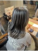 グレージュハイライト