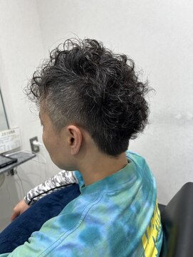 セカンド(Second) Second   ×　メンズパーマ