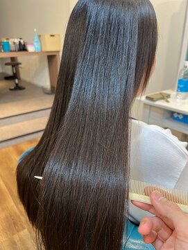 アメイズトーキョー 札幌大通(Amaz! tokyo) 小顔ネビージュワンレン/縮毛矯正/髪質改善/ツヤ髪/くせ毛