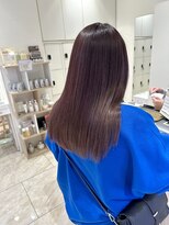 ケンジ 平塚 アネッタ(KENJE annetta) 【ブリーチ無し】オイルカラーで作る艶感抜群　ボルドーカラー