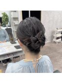 シニヨンアレンジ