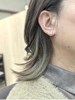 アオカマクラ(a-o Kamakura)&nbsp;インナーカラー×グレー