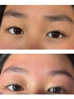 緋美美容室 眉毛パーマ×眉毛ワックス