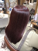 ヘアリゾートエーアイ 新宿西口店(hair resort Ai) ブリーチなしピンク【新宿 カラー】