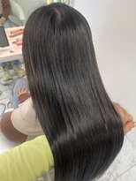 ロンドルピナス 小倉(Lond Lupinus)&nbsp;ブルーブラック/ワイドバング/美髪のススメ/外ハネボブ/北九州/