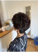 大人パーマスタイル