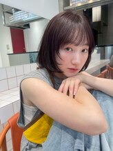 エディット トウキョウ(e.dit tokyo) 【e.dit tokyo miu】ボブレイヤーブラウンカラー