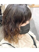 ロッカ(ROCCA)&nbsp;くせ毛風ミディアムボブ