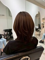 ムード(MOOD,)&nbsp;暗めカラー/グランマッシュ[レイヤーカット/髪質改善/銀座]