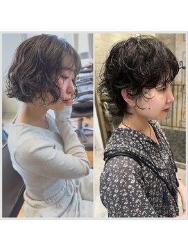 フリックヘアサロン 梅田茶屋町2号店(FLICK HAIR SALON) ボブ/パーマ/ウルフ