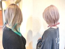 おすすめのスタイル3選！その3～ダブルカラー、ハイトーンカラー！ケアブリーチも取扱い