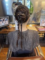 ナゴンスタイル(NAGON STYLE)&nbsp;編み込みお団子