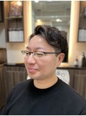 メンズ7:3ルーズパーマ<六本木*麻布*赤坂*麻布十番>