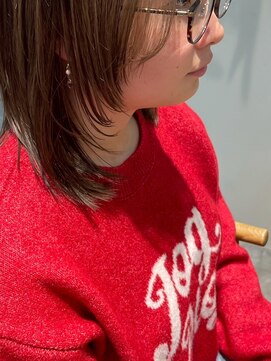 ヘアーブレイス(hair brace) 千葉駅/着物ヘア/大人ガーリー/ダークアッシュ/似合わせカット