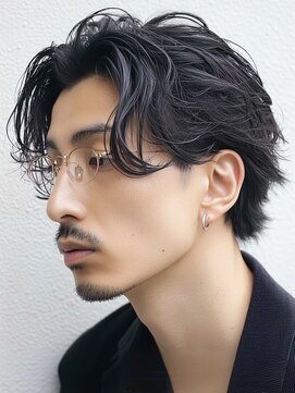 クオリス 上福岡店(QUALIS) 冬メンズパーママッシュスタイル×スパイラルパーマ