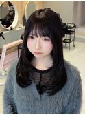 韓国風レイヤーカット