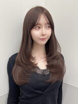 パルス ヨコハマ(PULSE yokohama)&nbsp;髪質改善/ピンクベージュ/ハイレイヤーカット